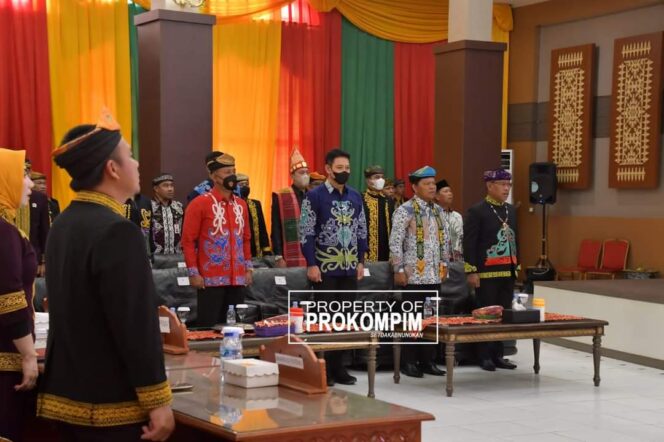 
 Wakil Bupati H Hanafiah Hadiri Rapat Paripurna Istimewa Peringatan HUT Kabupaten Tana Tidung ke 15 Tahun 2022