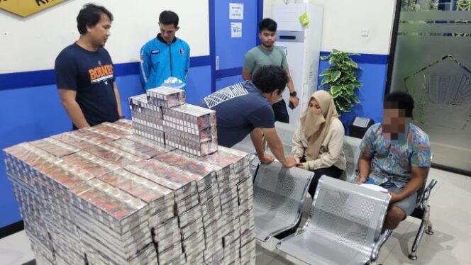 
 Polisi Amankan Pengedar Rokok Berpita Cukai Palsu di Nunukan
