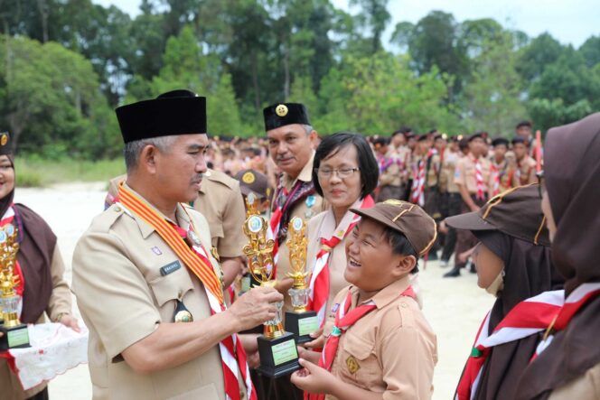 
 Wali Kota Khairul Menjadi Inspektur Upacara Peringatan Hari Pramuka Ke 62 Tahun 2023