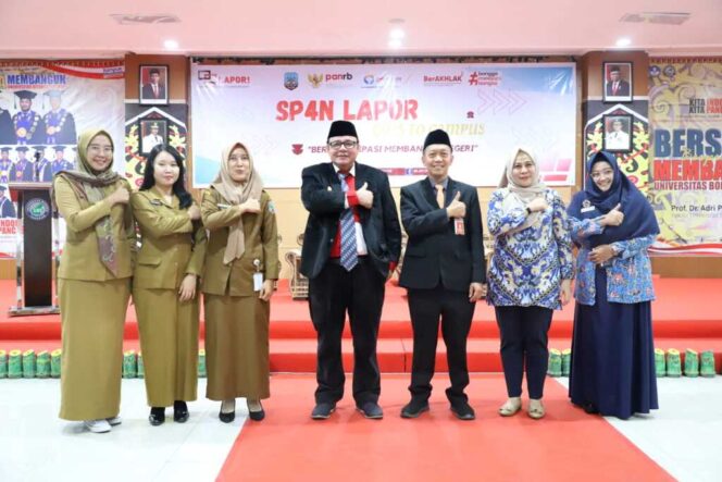 
 Gandeng Mahasiswa, Pemprov Kaltara dan Ombudsman RI Kaltara Sosialisasi SP4N-LAPOR!