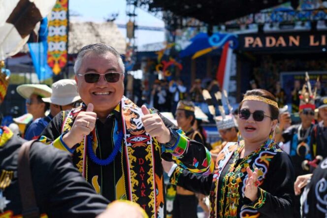 
 Lembaga Adat Dayak Tahol Menampilkan Warisan Budaya Lampau, Pada Pagelaran Irau Malinau ke-10 dan HUT Malinau ke-24