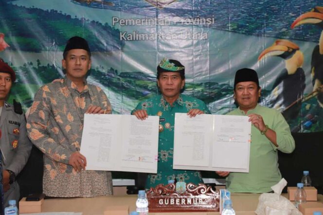 
 Gubernur Teken NPHD Pilkada 2024