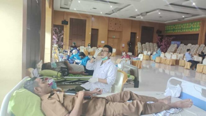 
 Peringati HUT IDI ke-73, RSUD dr. H. Jusuf SK Bekerja Sama dengan IDI Tarakan Gelar Aksi Donor Darah