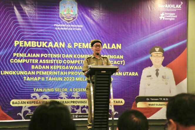 
 Wujudkan SDM Unggul, Pemprov Petakan Kompetensi ASN dengan CACT
