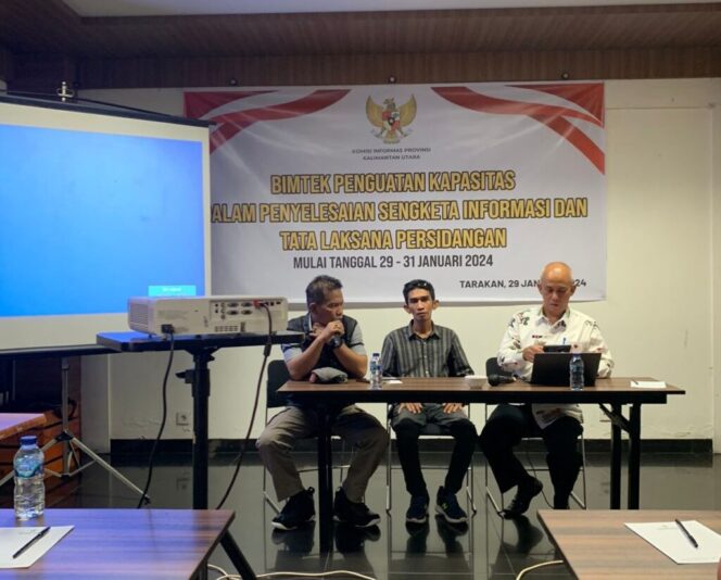 
 Bimtek Komisi Informasi Kaltara: Masyarakat Bisa Melaporkan Pemerintah yang Tidak Transparan