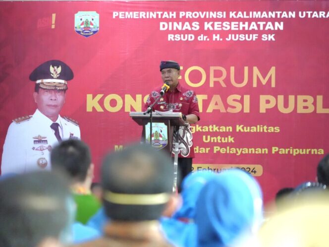 
 Gubernur Kaltara Buka Forum Komunikasi Publik RSUD dr. H. Jusuf SK