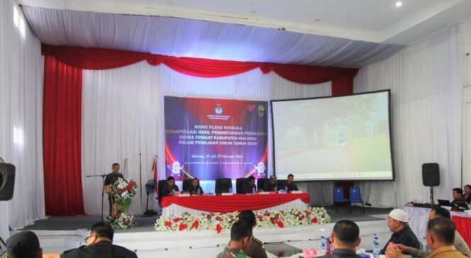 
 KPU Malinau Gelar Rapat Pleno Terbuka Rekapitulasi Suara Pemilu 2024