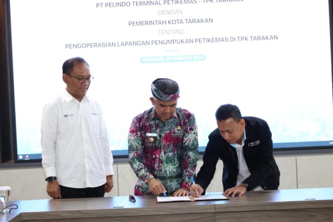 
 Pemkot Tarakan Lanjutkan Kerjasama Pengoprasian Lapangan Dengan Pelindo Terminal Petikemas
