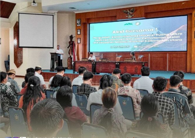 
 Buka Workshop Penguatan Sistem Informasi Desa, Bupati Wempi Apresiasi KKI Warsi