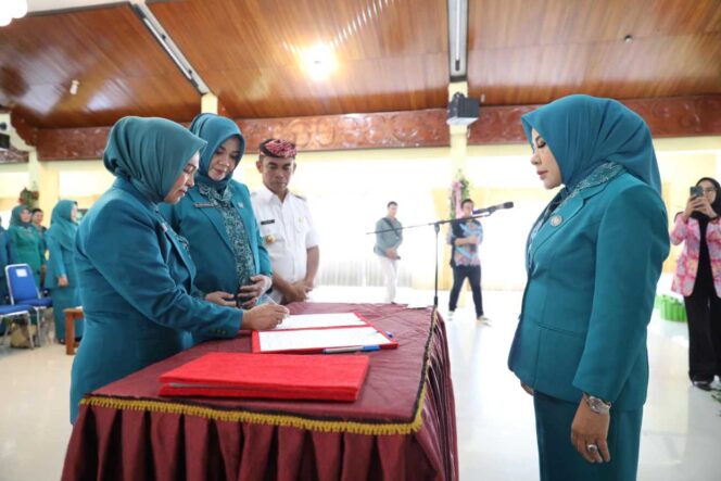 
 Meisa Ruslina dilantik sebagai PJ Ketua TPPKK dan Dekranasda Tarakan