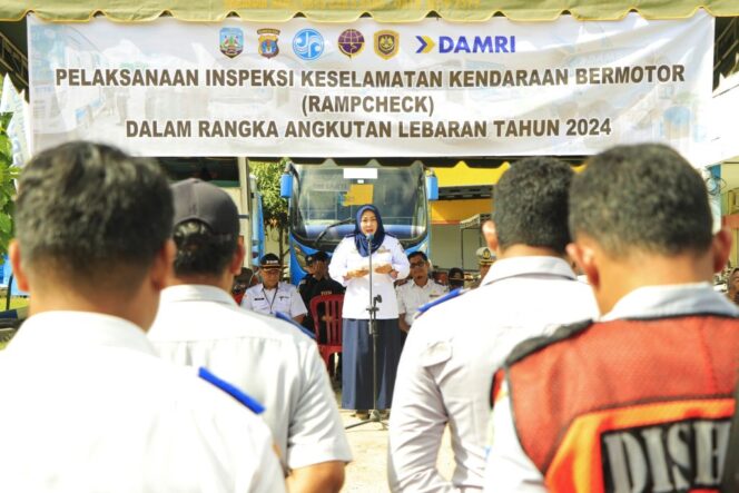 
 Pemprov Gelar Uji Kelayakan Angkutan Lebaran