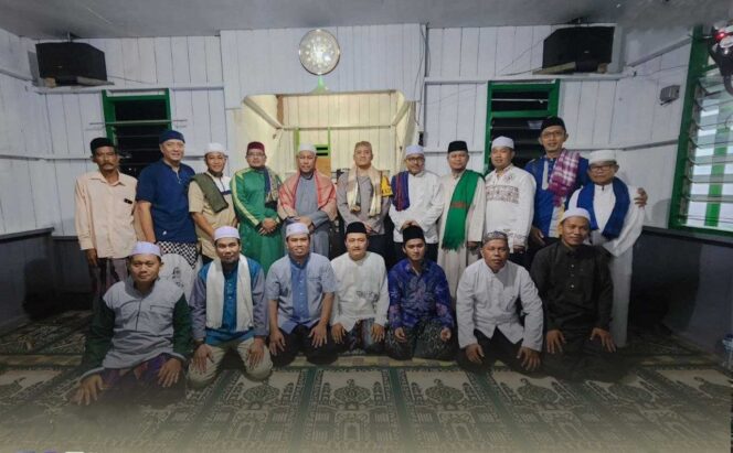 
 Wabub Jakaria Safari Ramadhan Perdana Di Mesjid Nurhidayah Desa Gong Solok Kecamatan Malinau Selatan Hilir
