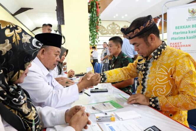 
 PJ. Wali Kota Tarakan Apresiasi Baznas dalam Penyaluran Zakat