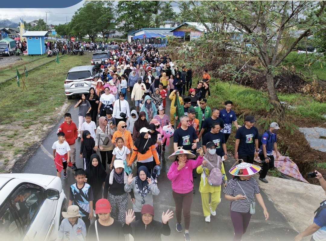 Bupati Malinau Lepas Peserta Jalan Sehat Peringatan Harla Ke-90 Gp Ansor
