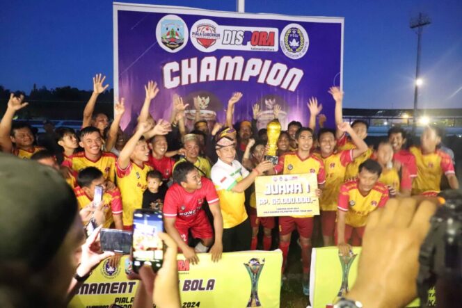 
 Gubernur Berharap Sepak Bola Bangkitkan Dunia Olahraga Kaltara