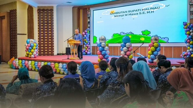 
 Melalui Gebyar PAUD, Bupati Wempi Ajak Bangun Moralitas Peserta Didik