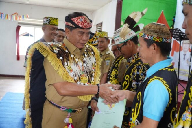 
 Pemprov Kaltara Fasilitasi 5.660 Sertifikat Tanah di Wilayah Perbatasan
