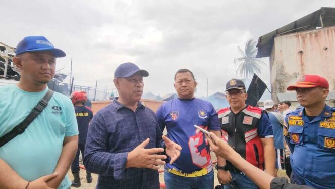 
 Sigap, Wakil Bupati Malinau Segera Tinjau Lokasi Kebakaran di Desa Respen Tubu