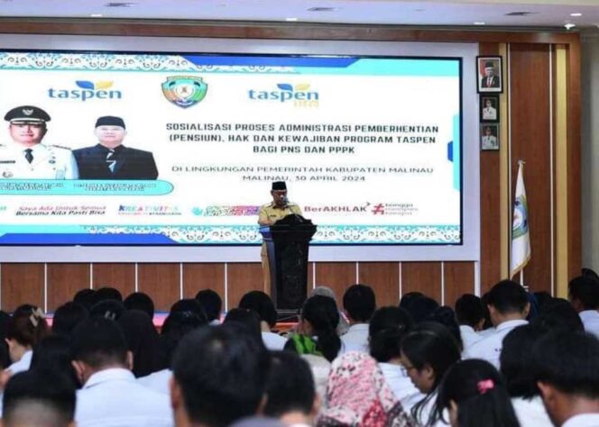 
 Wabup Malinau Ingatkan Hak dan Kewajiban ASN Peserta Taspen