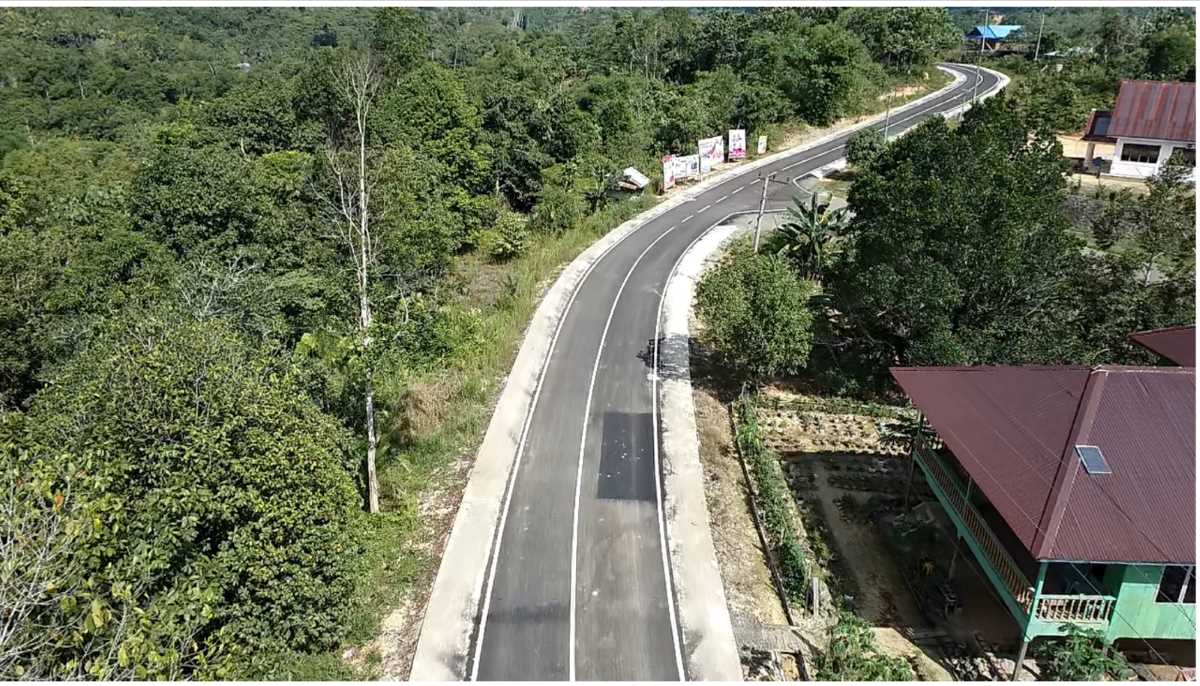Dirasakan Masyarakat, Ini Sejumlah Ruas Jalan yang Telah Ditangani Pemprov Kaltara 