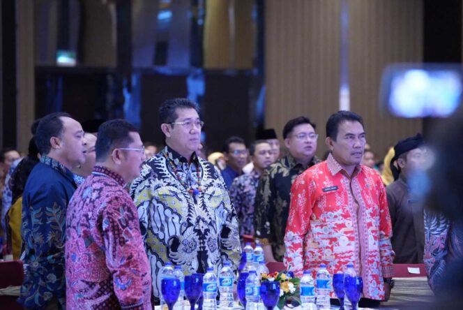 
 TEMU KERJA: Wagub Kaltara, Dr Yansen TP, M.Si menghadiri Temu Kerja Tim Percepatan Stunting di Ballroom PO Hotel Semarang belum lama ini. 
