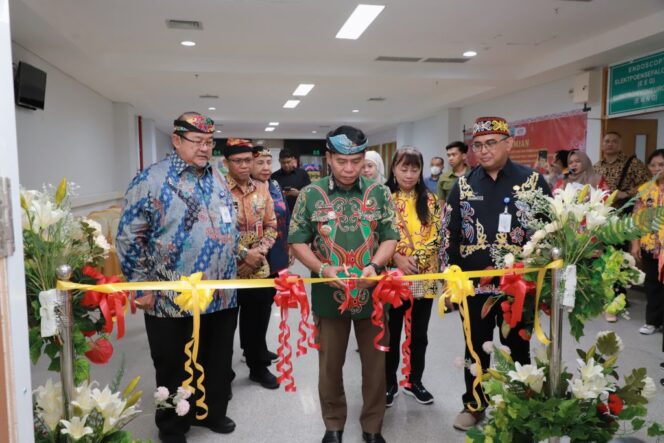 
 Gubernur Kaltara, DR (HC) H Zainal A Paliwang, M.Hum meresmikan langsung Cath Lab di RSUD dr.Jusuf SK, Kota Tarakan, Sabtu (27/7) pagi. 