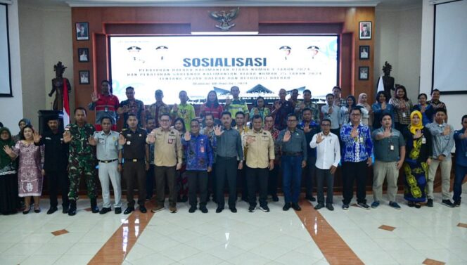 
 Asisten I Pemkab Malinau Buka Sosialisasi Perda Pajak dan Retribusi Daerah