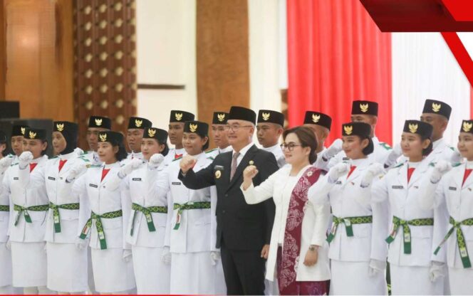 
 Jelang Peringati HUT RI ke-79, Bupati Kukuhkan Paskibraka Malinau