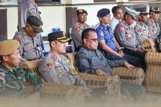 
 Pertahankan Keberhasilan Pemilu Serentak 2024, Asisten I Hadiri Apel Gelar Pasukan di Polres Malinau