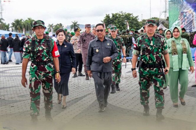 
 Wabup Hadiri Upacara Penutupan TMMD Ke-121