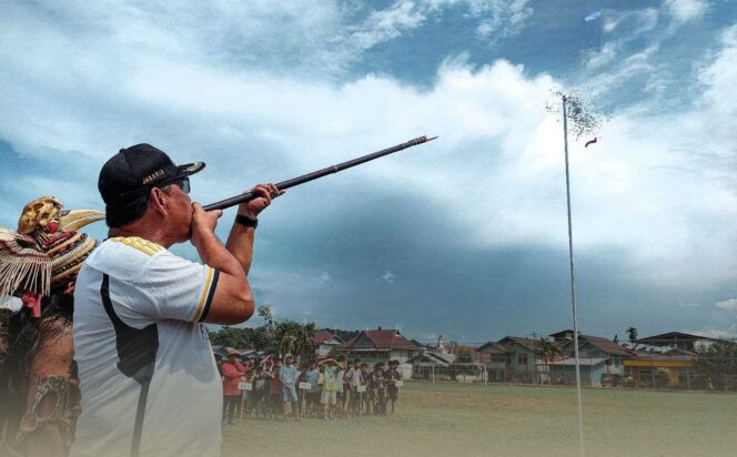 
 Wabup Jakaria Buka Perlombaan 17 Agustus PKK Desa Tanjung Lapang