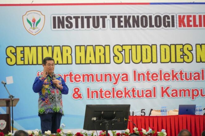 
 Wagub Kaltara, Dr Yansen TP, M.Si menjadi narasumber dalam peresmian ITKK yang digelar, Senin (5/8) lalu. 
