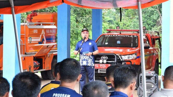 
 Bupati Malinau Wempi W. Mawa, S.E., M.H menghadiri sekaligus secara resmi membuka Pos Komando (Posko) Pengendalian Kebakaran Hutan dan Lahan (DALKARHUTLA) bertempat di Kecamatan Malinau Utara, Jumat (20/9/24)