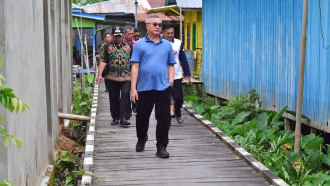 
 Pastikan Perbaikan Infrastruktur, Bupati Malinau Tinjau Langsung Pasar Pelangi