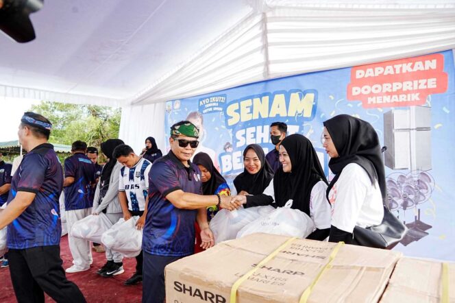 
 Gubernur Ajak Masyarakat Rutin Berolahraga