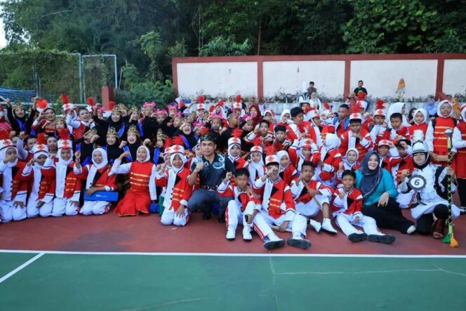 
 Pj Wali Kota Harap Turnamen Drum Band Junior Memotivasi Keterampilan Anak di Bidang Seni dan Olahraga