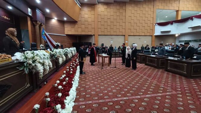
 DPRD Nunukan Resmikan Unsur Pimpinan Masa Jabatan 2024-2029