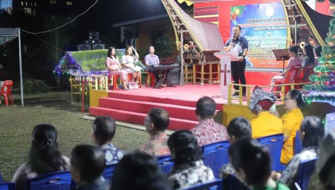
 Wakili Bupati Malinau, Ernes Silvanus Hadiri Perayaan Natal Keluarga Bodepa
