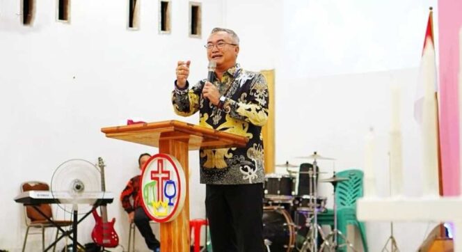 
 Natal Gabungan Pekerja GKII Daerah Malinau, Bupati Sampaikan Komitmen Pemerintah