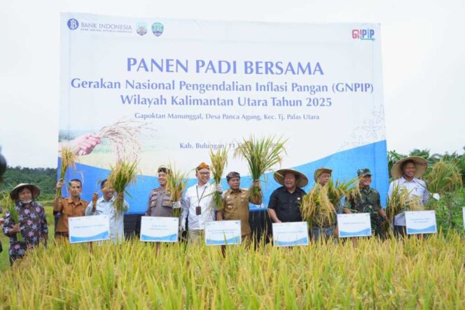 
 Panen Padi Bersama, Momentum Menjaga Ketahanan Pangan Dan Inflasi Daerah