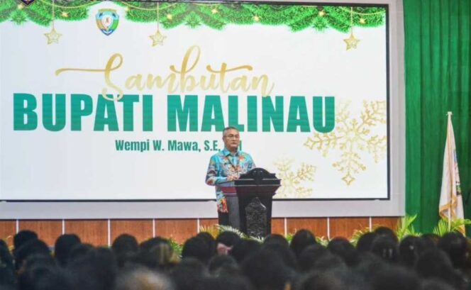 
 Perayaan Natal Gabungan, Bupati: Semangat Natal Motivasi Membangun Malinau