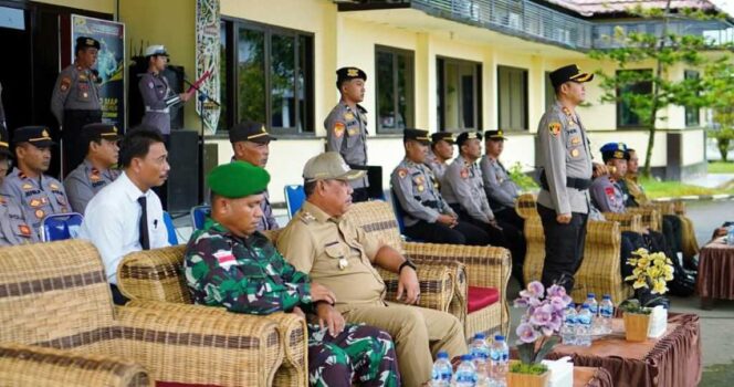 
 Wakil Bupati Jakaria Hadiri Apel Oprasi Keselamatan Kayan 2025