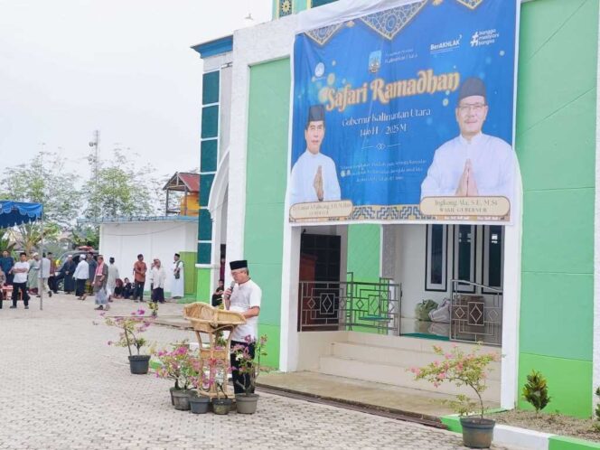 
 Bupati Wempi Hadiri Safari Ramadhan Pemprov Kaltara di Malinau