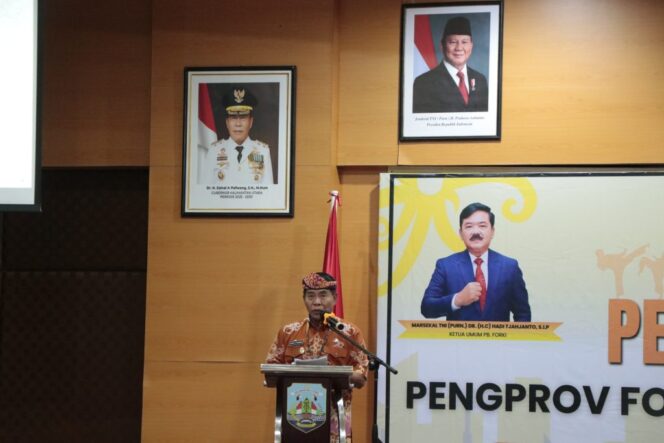 
 Gubernur Zainal Dukung Pengembangan Karate Di Bumi Benuanta