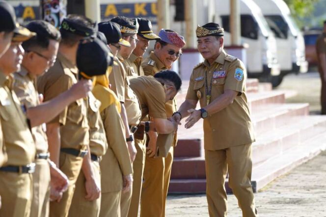 
 Apel Pasca Hari Raya Idulfitiri 1446 H, Gubernur Zainal Ajak ASN Semangat Bekerja Mengabdi Masyarakat