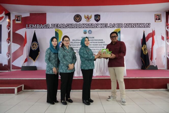 
 Penuhi Janji, TP-PKK Kaltara Beri Pelatihan Keterampilan WBP Lapas Nunukan