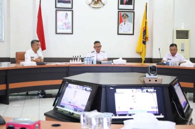 
 Wali Kota Tarakan Mengikuti Rapat Koordinasi Upaya Percepatan Sertipikasi Aset Pemerintah Daerah
