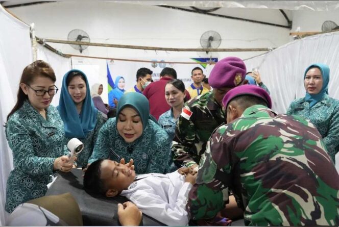 
 Dipimpin Hj. Rahmawati Zainal, TP PKK Kaltara Sukses Gelar Bakti Sosial di Sebatik, Nunukan