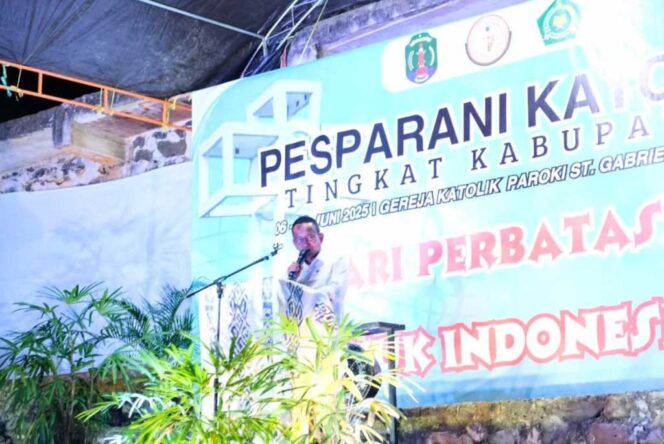 
 Tutup Rangkaian Pesparani Tingkat Kabupaten Nunukan Tahun 2025, Wabup Hermanus Titip Salam Perdamaian