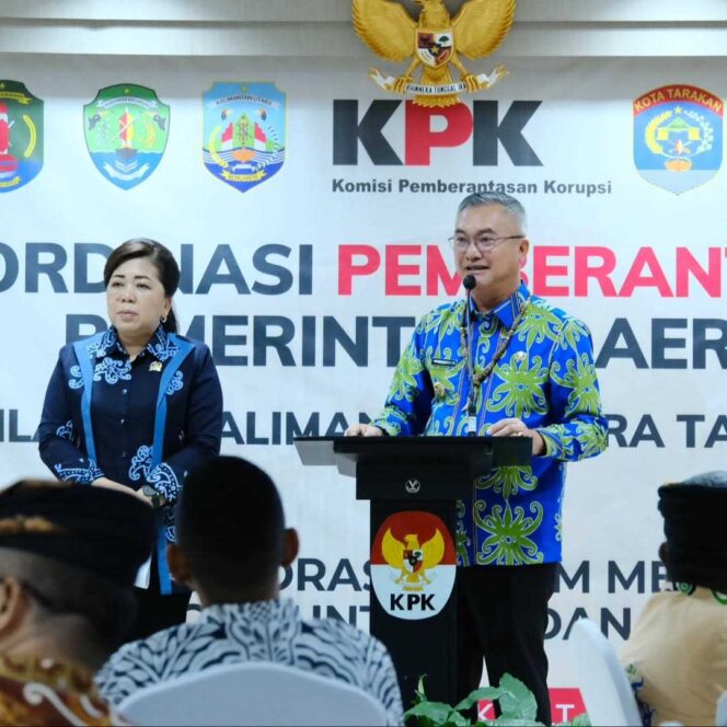 
 Bupati Wempi Hadiri Rakor Bersama Plt. Deputi Bid. Koordinasi dan Supervisi KPK RI